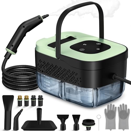 Portable Steam Cleaner with 16 Accessories and 6-Level Adjustable Heat Deal