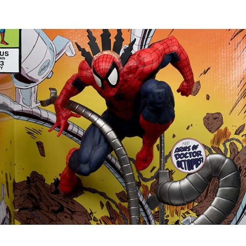 McFarlane Toys Spider-Man 1:6th Scale Figure w/Scene & Comic Book (Marvel Tales #223)