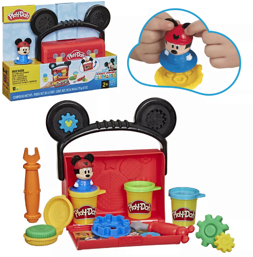 Play-Doh Disney Junior Mickey On-the-Go Garage Playset
