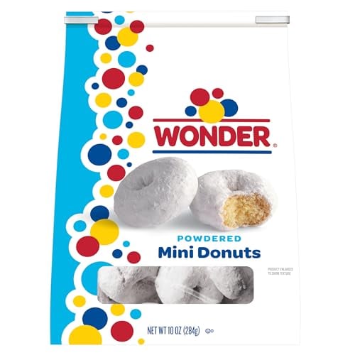 Wonder Powdered Mini Donuts 10 oz Bag