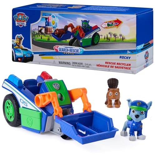 PAW Patrol Rocky Rescue Recycler Vehicle w/ 2 Figures Deal
