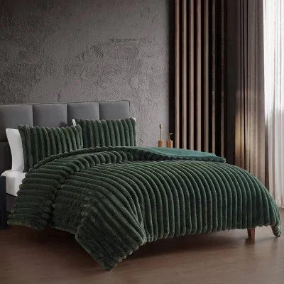 Hallmart Collectibles 3-Piece Queen Comforter Set (Spruce Green) Deal
