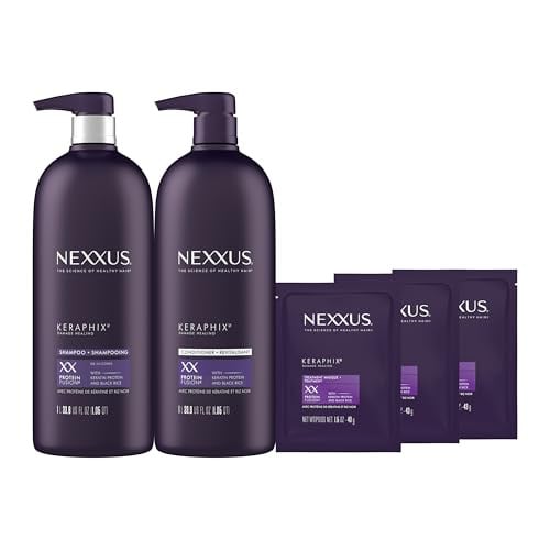 Nexxus Keraphix Shampoo, Conditioner, and Treatment 3-Pack Deal