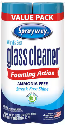 YMMV | Sprayway Glass Cleaner 2-Pack 23oz Deal