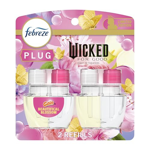 Febreze Plug In Air Freshener "Wicked: For Good" 2 Count