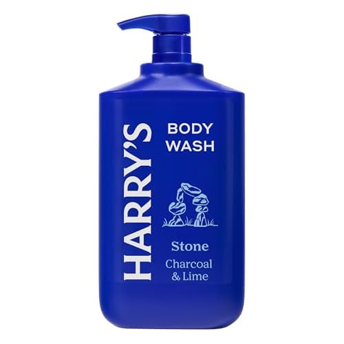 Harry's Men's Body Wash Stone (Charcoal & Lime) 30-fl-oz