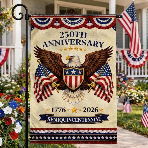250th Anniversary USA Garden Flag Deal