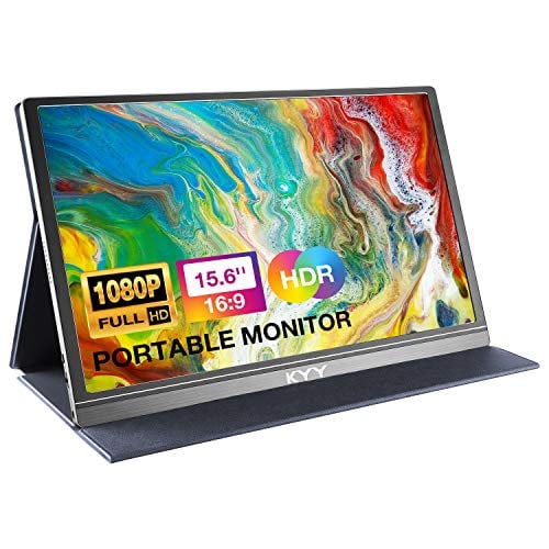 KYY 1080P FHD IPS Portable Monitor w/ USB-C and HDMI