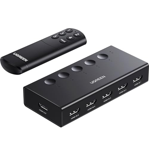 UGREEN HDMI Switch 5 in 1 Out 4K@60Hz