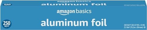 (Prime Deal) Amazon Basics Aluminum Foil 250 Sq Ft