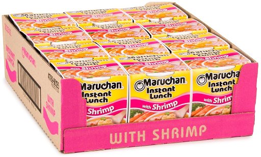 Maruchan Instant Lunch Ramen Cup Noodles 12-Count 2.25-Oz