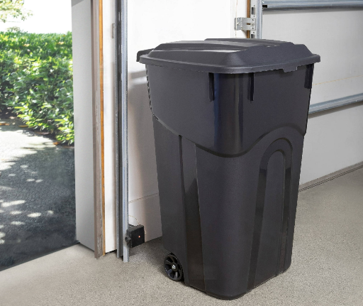 Hyper Tough 32 Gallon Wheeled Heavy Duty Plastic Garbage Can Deal