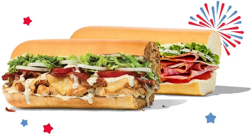 BOGO Free Toasted Sandwiches Deal