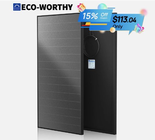 ECO-WORTHY 200W Solar Panel