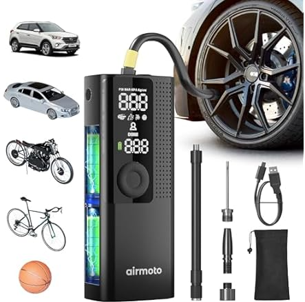 Airmoto Portable Cordless Tire Inflator Deal