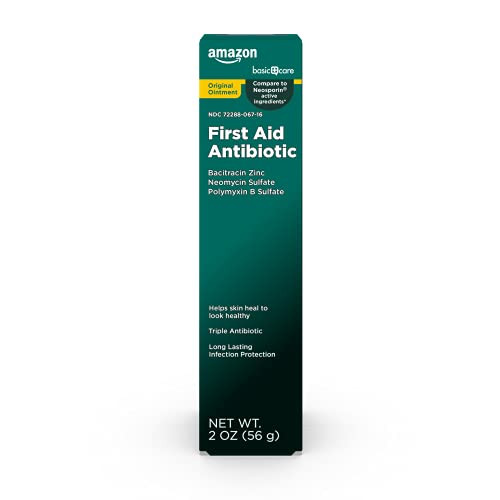Amazon Basic Care First Aid Antibiotic Ointment 2-Oz
