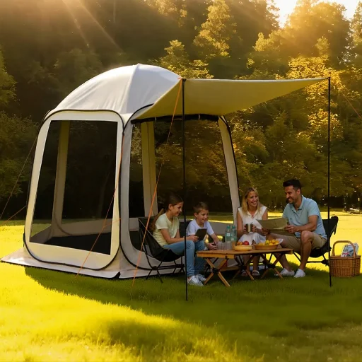 Vevor 10' x 9.2' 4-8 Person Pop Up Screen House Tent w/ Awning Deal