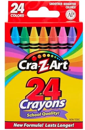 Cra-Z-Art Crayons 24-Count
