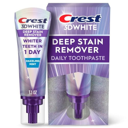 Crest 3DWhite Brilliance Deep Stain Remover Toothpaste 3.1-Oz