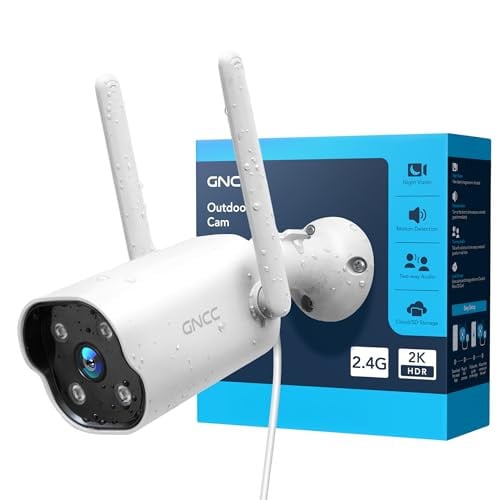 GNCC 2K Outdoor Security Camera