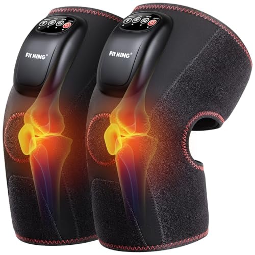 FIT KING Knee Massager with Air Compression and Heat, 3 Modes and 3 Intensities Deal