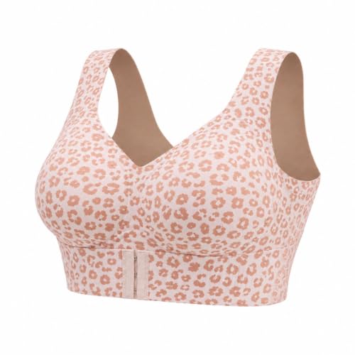 Leopard Wirefree Wide Strap Bra Deal