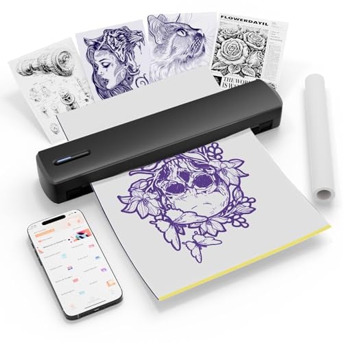 Bluetooth Thermal Transfer Tattoo Stencil Printer Deal