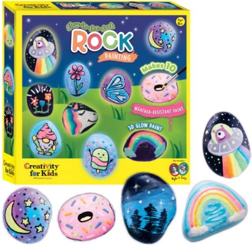 Faber-Castell Glow in the Dark Rock Painting Kit Deal