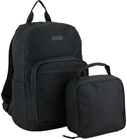 Eastsport Unisex 17" Backpack & Lunch Box 2-Piece Set