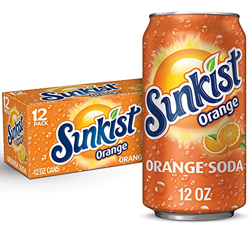 Sunkist Orange Soda 12-Pack