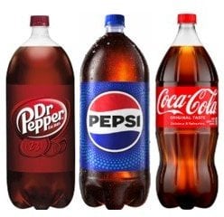 Coca-Cola or Pepsi 2-Liter Soda (Digital Coupon, Limit 5) Deal