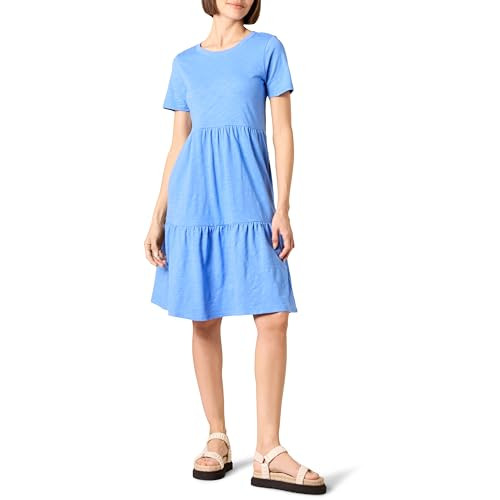 Amazon Essentials Women's Short-Sleeve Tiered Dress