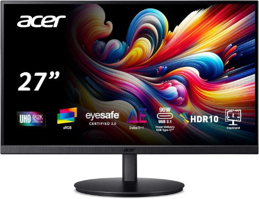 Acer 27" Vero CB2 4K UHD 60Hz Monitor (Cert. Refurb) + 2yr Warranty