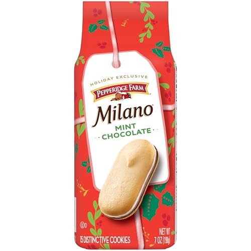 7-Oz Pepperidge Farm Milano Mint Chocolate Cookies
