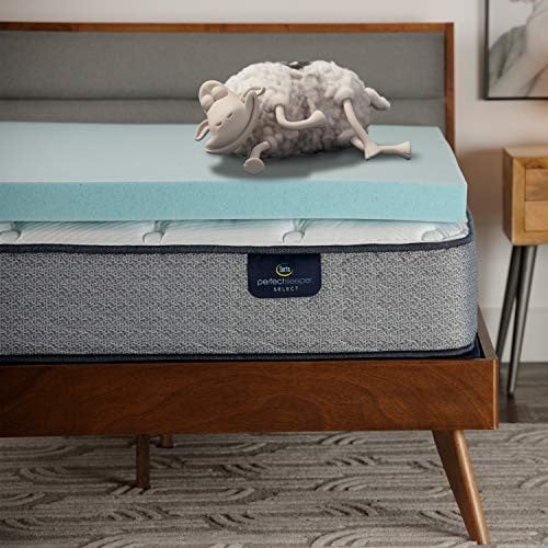 Serta ThermaGel 3" Memory Foam Mattress Topper (Twin XL) Deal