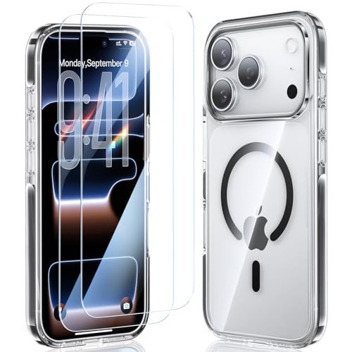 Smartdevil Magnetic MagSafe Case w/ 2-Pack Screen Protectors for iPhone 17 Series, 16 Series & Air