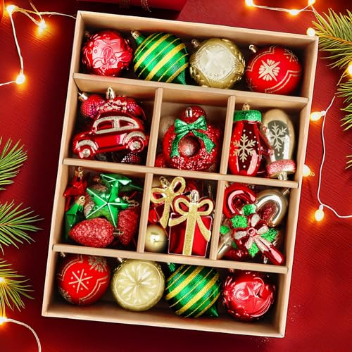82PCS Christmas Ornaments