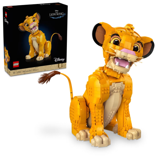 LEGO Disney Young Simba The Lion King Fan Collection 43247