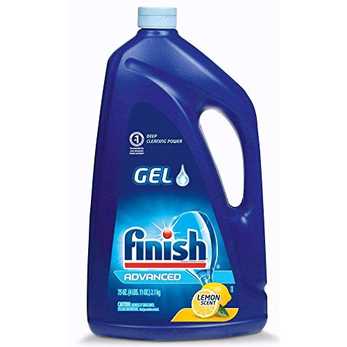 Finish Gel Liquid Dishwasher Detergent 75oz