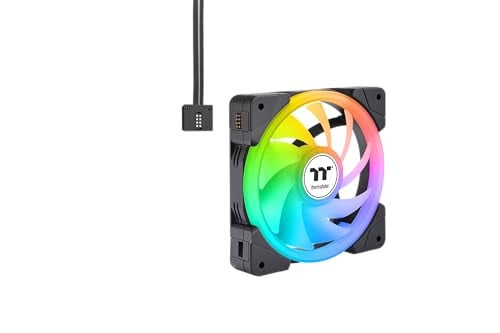 Thermaltake SWAFAN EX12 120mm ARGB PC Case Fan 3-Pack