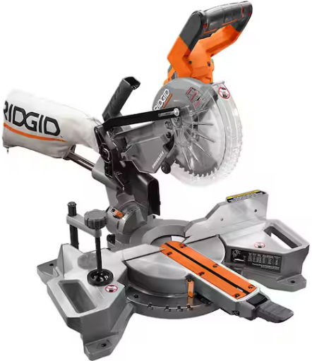 Ridgid 18V Brushless Cordless 7-1/4 in. Dual Bevel Sliding Miter Saw