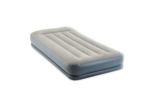 Intex Dura-Beam Standard Pillow Rest Air Mattress Twin Size 12in Bed Height