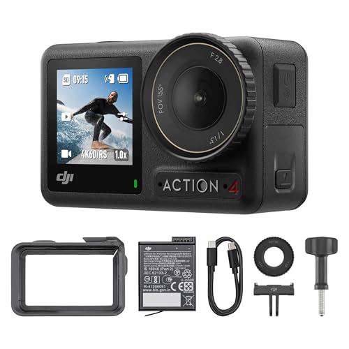 DJI Osmo Action 4 Essential Combo 4K/120fps Waterproof Action Camera