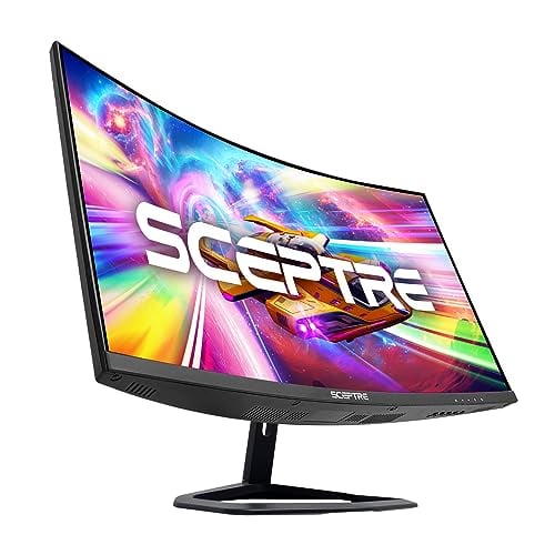Sceptre 27" 1920x1080 FHD 240Hz 1500R Curved Gaming Monitor Deal