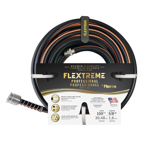 Flexon Flextreme Pro Performance Rubber Garden Hose 100' Deal
