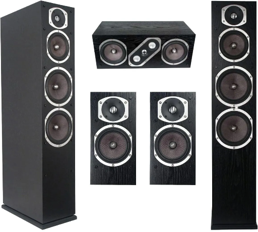 Energy Reference Connoisseur 2x RC-70 Floors + RC-LCR Center + 2x RC-10 Bookshelves Speaker Bundle