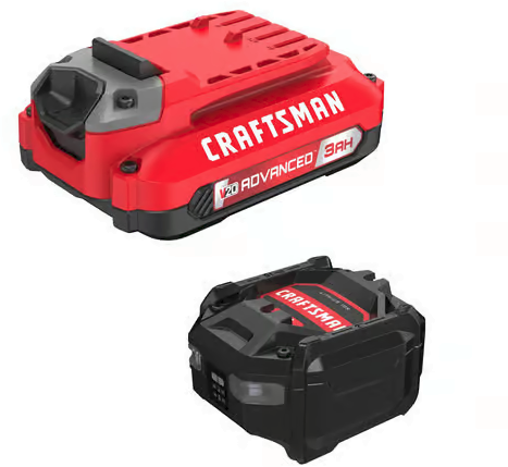 Craftsman V20 3Ah Battery and Charger Kit with 2 Free Bare Tools Deal