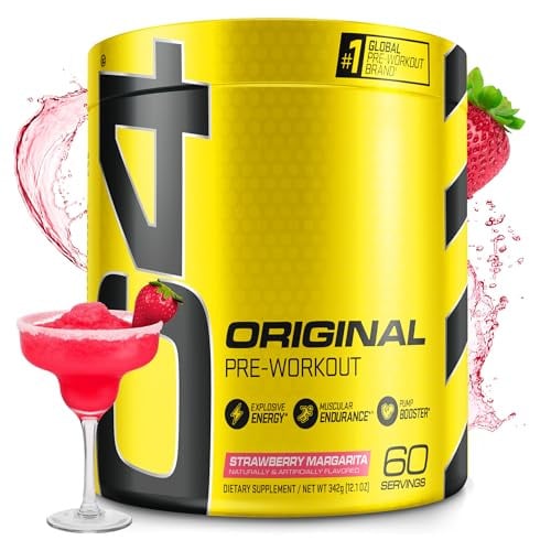 Cellucor C4 Original Pre Workout Powder (Strawberry Margarita, 60 Servings)