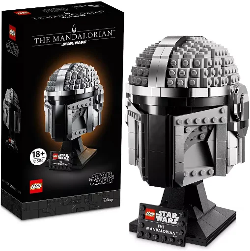 LEGO Star Wars The Mandalorian Helmet 75328 Building Kit + $10 Kohls Cash Deal