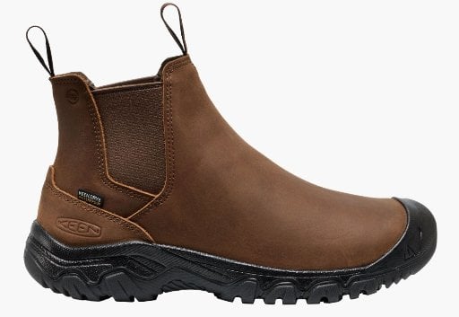 Keen Men's Anchorage IV Waterproof Boots (Dark Earth/Black) Deal